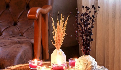 Honeymoon Double Room, 1 King Bed, Jetted Tub, Garden Area