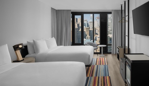 Room, 2 Queen Beds, Non Smoking, City View