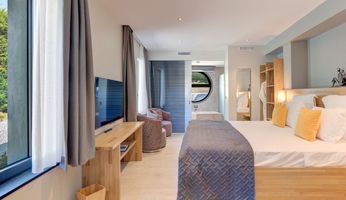Executive Double Room, 1 King Bed, Private Bathroom, Garden Area