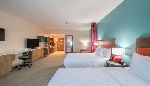 Studio Suite, 2 Queen Beds, Accessible, Bathtub