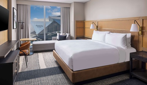 Suite, 1 King Bed, Accessible