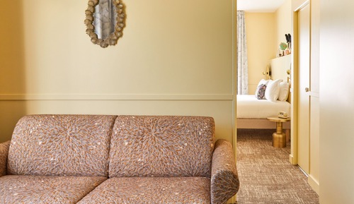 Suite, 1 King Bed with Sofa bed