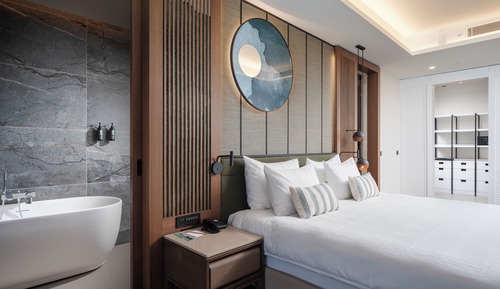 Penthouse Suite with Private Pool Sea View 1+1 Room (Community Zone)