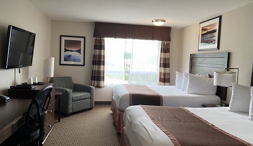 Standard Room, 2 Queen Beds, Fridge, Microwave, Non smoking