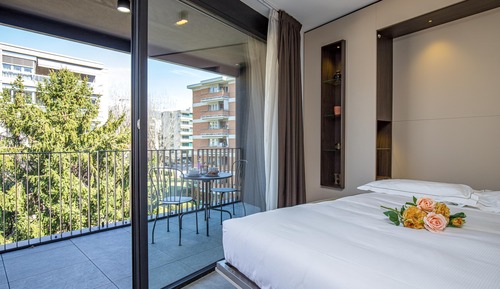 Family Studio (ICON H Lugano 308 Suite Micro-Living)