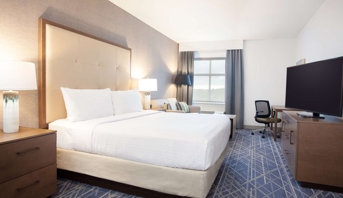 Suite, 1 King Bed, Accessible (Roll-In Shower)