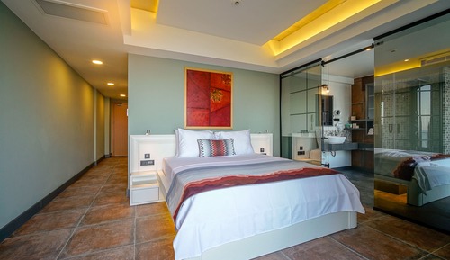 Design Double Room, Jetted Tub, Sea View