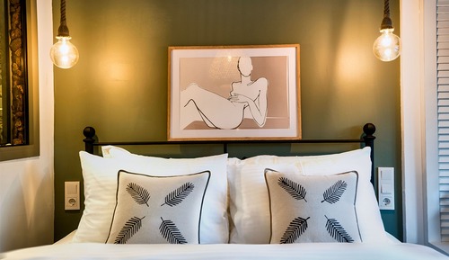 Triple Room, Multiple Beds, Non Smoking, Courtyard View