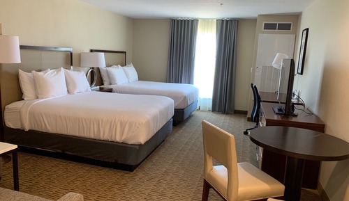 Studio Suite, 2 Queen Beds, Accessible, Non Smoking (Mobility/Hearing, Tub w/ Grab Bars)