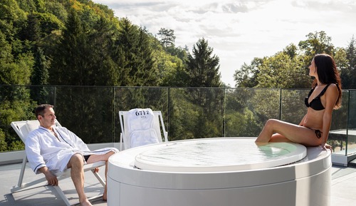 Suite avec Jacuzzi sur Terrasse et accès Spa inclus