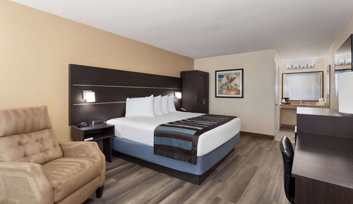 Room, 1 King Bed, Accessible, Non Smoking (Mobility/Hearing/Roll-In Shower)
