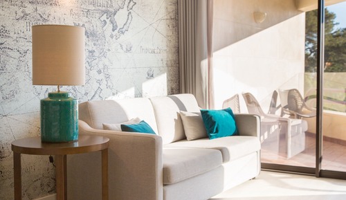 Deluxe Room, 1 Queen Bed with Sofa bed, Non Smoking, Balcony