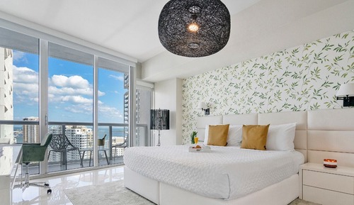Boutique Apartment, Ocean, 1 King & Sofa Bed, Balcony3301