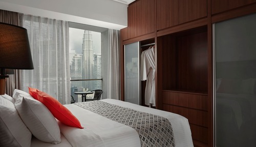 Premier Apartment, 1 Bedroom, Kitchen, City View