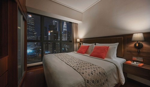 Deluxe Apartment, 1 Bedroom, Kitchen, City View