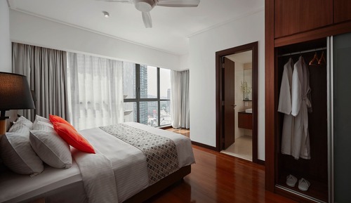Deluxe Apartment, 2 Bedrooms, Kitchen, City View