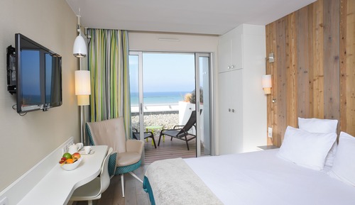 Deluxe Double Room, Terrace, Sea View