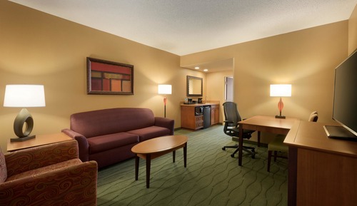 Suite, 2 Double Beds, Accessible, Bathtub