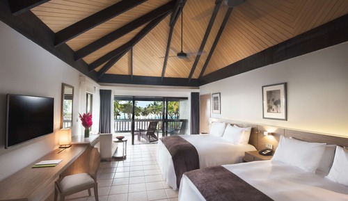 Room, 2 Queen Beds, Balcony, Beachfront