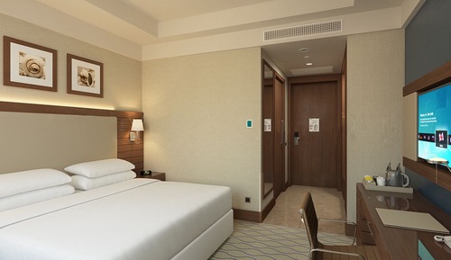 Room, 1 King Bed, Balcony, City View