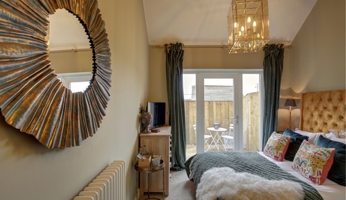 Double Room, Courtyard View, Ground Floor (The Hideout)