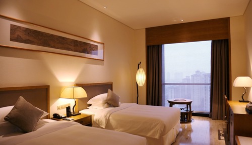 Standard Double Room, meat products are not allowed, proof of marriage is required for couples