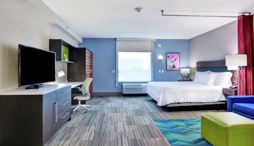 Studio, 1 King Bed, Accessible (Hearing)
