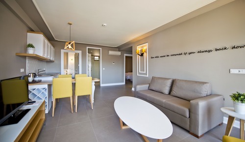 Exclusive Suite, 2 Bedrooms, Kitchen, Sea View