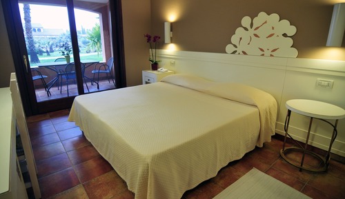 Basic Double Room, 1 Double Bed, Patio, Garden Area