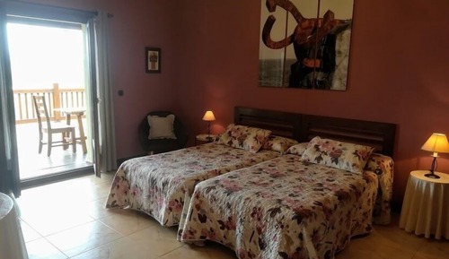 Twin Room, Balcony, Garden View (2)
