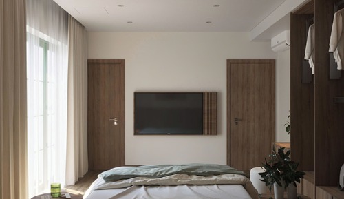 Luxury Villa, Garden View