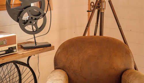 Cabane CINE RETRO plain pied, SPA privatif et vue panoramique