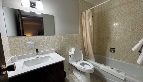 Standard Double Room, 2 Double Beds, Microwave, Mountain View