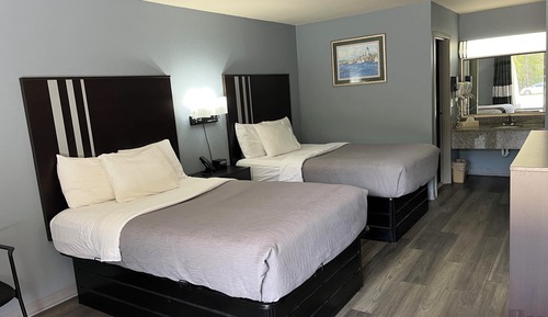 Single Room, 2 Double Beds, Non Smoking