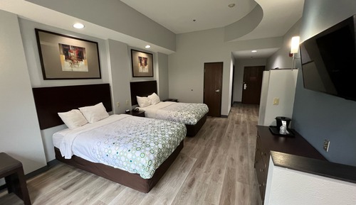 Standard Double Room, 2 Double Beds, Non Smoking, Mountain View