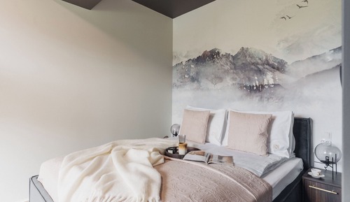 Design Apartment, Balcony, Mountain View