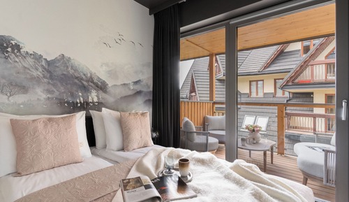 Comfort Apartment, Balcony, Mountain View