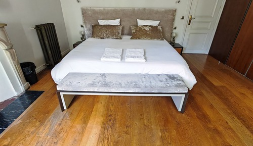 Deluxe Double Room, Garden View (CHAMBRE 3 LA PRINCESSE D'AREMBERG)