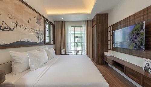 Executive Double Room, 1 Bedroom, Garden View