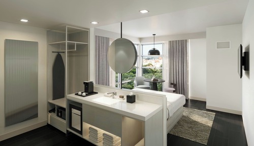 Room, 1 King Bed, Non Smoking, City View (Corner)