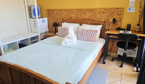 Comfort Double Room, Private Bathroom, City View