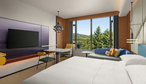 Room, 1 King Bed, Park View