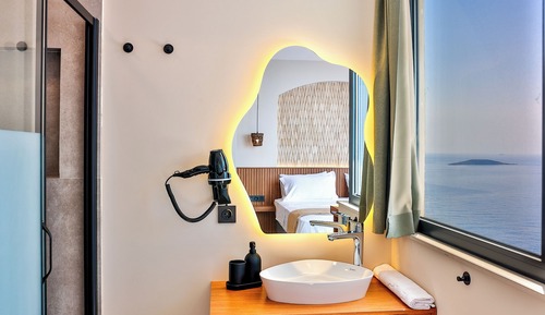 Double Room, Patio, Sea View
