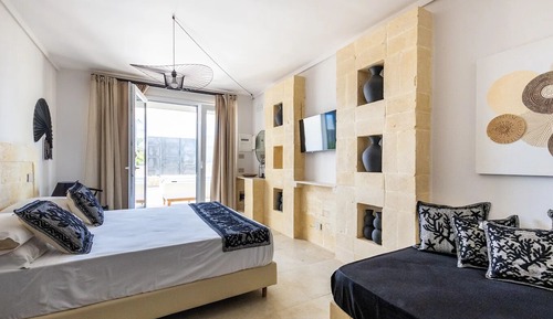 Deluxe Double or Twin Room, Patio, Garden View