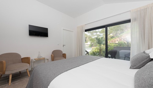 Deluxe Double Room, Balcony, Garden View (Algas verdes)