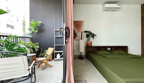 Basic Room, Balcony, Garden View