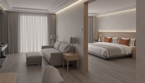 Executive Studio Suite, Balcony, City View