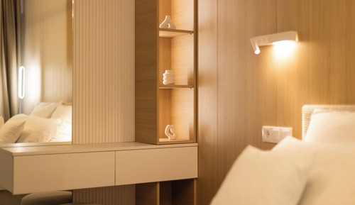 Apartment, 1 Queen Bed, Kitchen