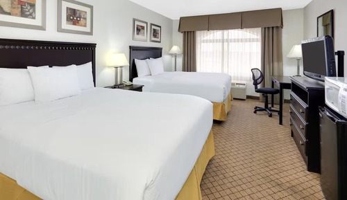 Basic Room, 2 Double Beds, Non Smoking