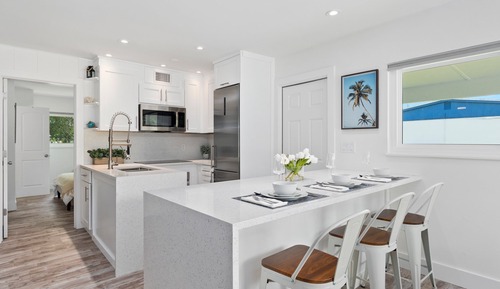 House, 2 Queen Beds, Patio, Garden View (Little Palm Cottage)